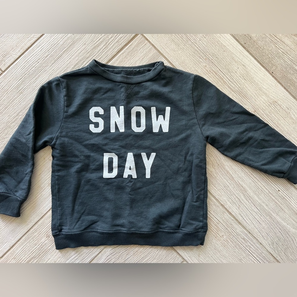 Jean & June Snow Day sweatshirt